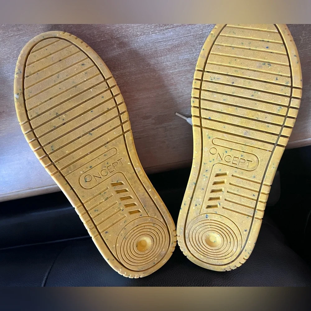 ONCEPT Women’s Phoenix Sneakers in White Yellow Maize Size 8 | Worn Once! - Picture 8 of 13